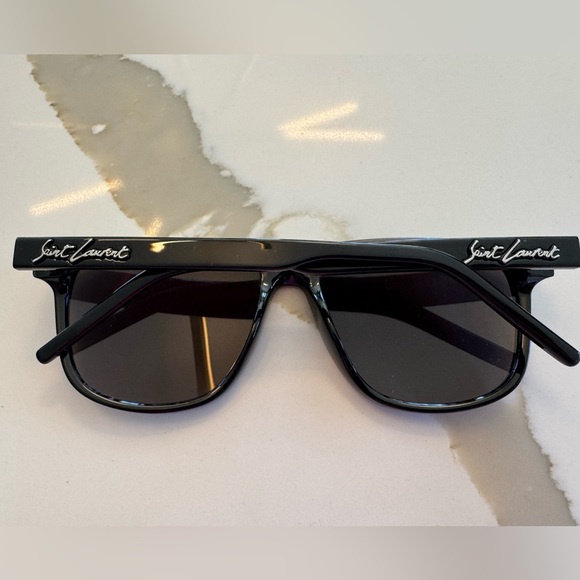 Saint Laurent Black Sunglasses - Picture 1 of 7